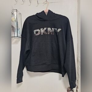 DKNY Black Hoodie Sweater for Men
